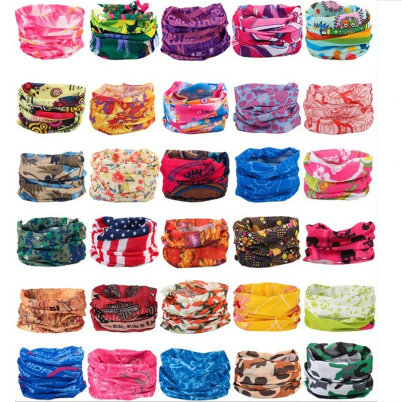 

Hiking Scarf Sport Headwear Men Women Reversible Windproof UV Protection Camouflage Bandana Face Neck Scarves Headwear 24*49cm