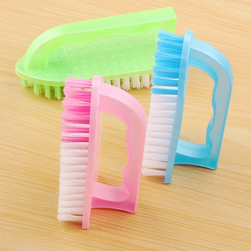 2017 New 1PCS 3Color Fashion Useful Plastic Scrub Brush Multifunctional Cleaning Brush Big