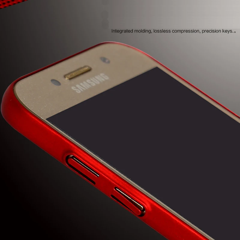 YueTuo роскошные золотые Чехлы для задней панели телефона capinha coque cover case Samsung Galaxy A7 2016