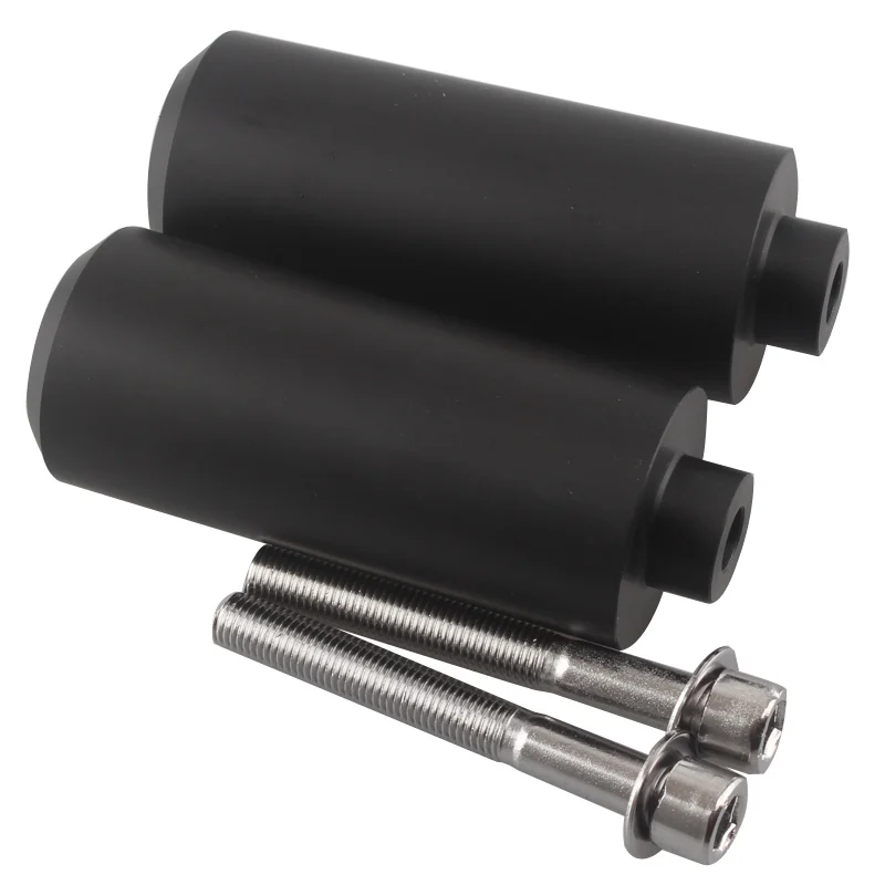 

Motorcycle Frame Sliders Black Falling Anti Crash Protector Derlin Pads For Yamaha FZ6 FZ 6 2004-2008