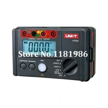 UNI-T UT522 LCD Digital Megger Earth Ground Insulation Resistance Tester Meter Lightning Rod Lightning Detector Low Tester victor vc4105a lcd digital earth resistance tester ground resistance voltage meter lightning rod measuring instrument tools