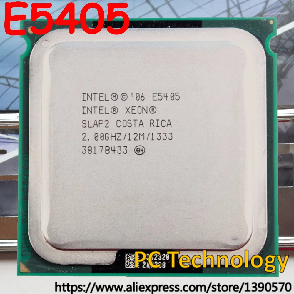 Оригинальный процессор Intel Xeon E5405 2 00 ГГц 12 МБ 1333 МГц LGA771 четырехъядерный