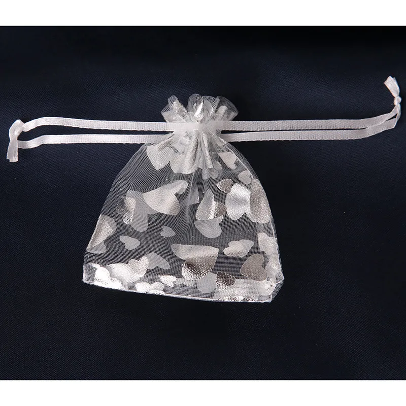 Hot Sale 100pcs/lot Organza Jewelry Packaging Bags
