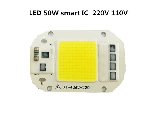 20 шт./лот светодиодный IC COB Высокая мощность 50 Вт 55 Вт 220 В 110 В Ламповые чипы Smart IC подходят для DIY водителя интегрированный драйвер для прожектор светильник