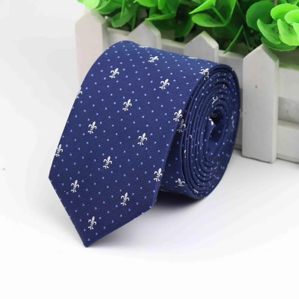Мужской деловой галстук, официальный, полосатый, дизайнерский, жаккардовый, Свадебный, узкий галстук, классический, корбата, галстук, официальный, Gravata - Цвет: 6
