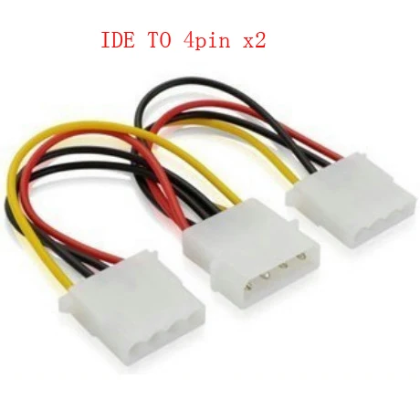 SATA линия передачи данных USB для PS2 4PIN 8pin для SATA сброс питания на Выкл Sata линия передачи данных 4pin расширенная линия - Цвет: IDE TO 4pin x2