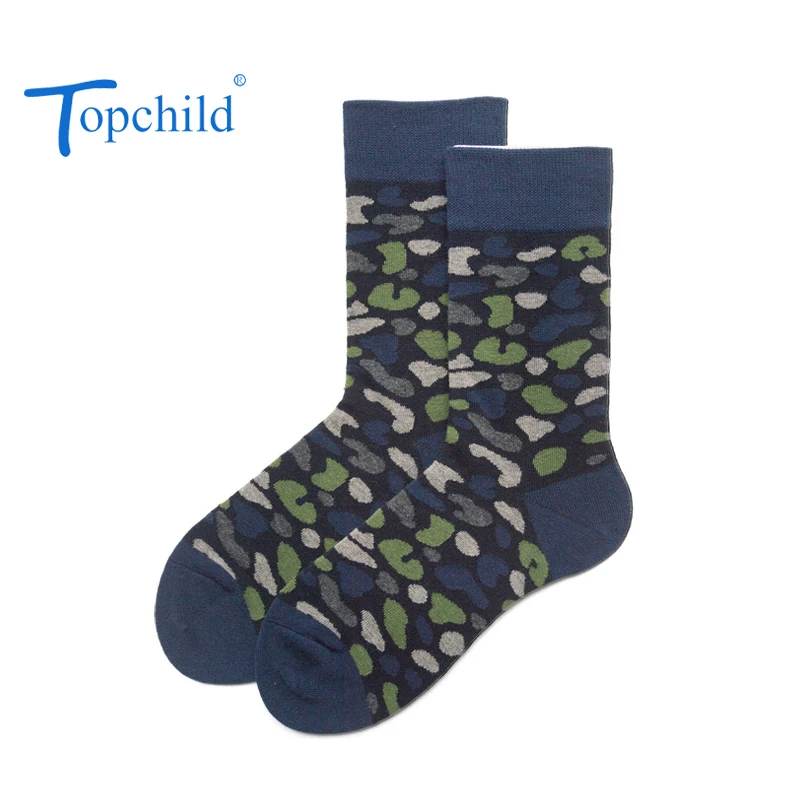 Topchild модные пятнистые зеленые камуфляжные зимние толстые теплый из жаккардовой