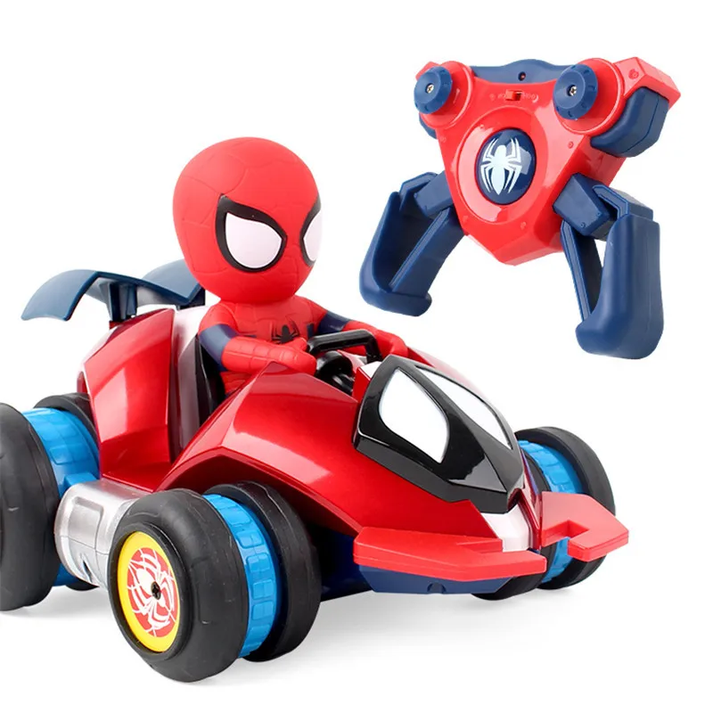 

Disney Marvel Spider-man remote-controlled deformation stunt car magic wheel four-wheel drive drift racing children's toy car