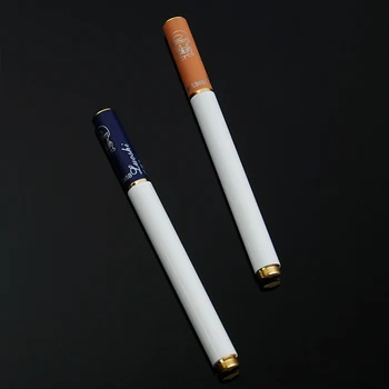 

Creative Cigarette Shape Pen Mini Metal Fountain Pen 0.5MM Business Office School Stationery Banquet Supplies and Gifts