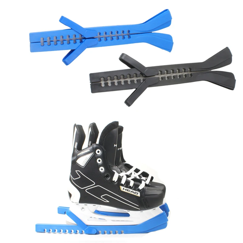 Регулируемая фигурная хоккейная скоростная фигурная рамка для обуви Защитная Резиновая Защитная Крышка нескользящая Защита от ржавчины морозостойкая