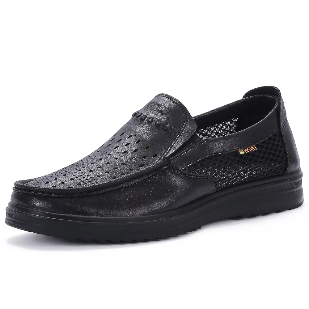

Men PU Shoes 2019 Men Casual Flats Lightweight Breathable Slip-On Fashion Men Handmade Shoes Big Size 38-48 Drop Ship