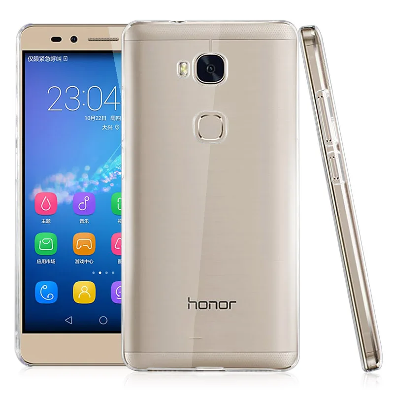 

for HUAWEI 5X New Arrival Ultra Thin Transparent Dirt-Resistant Plastic Crystal Clear Hard Back Cover Case for HuaWei Honor 5X