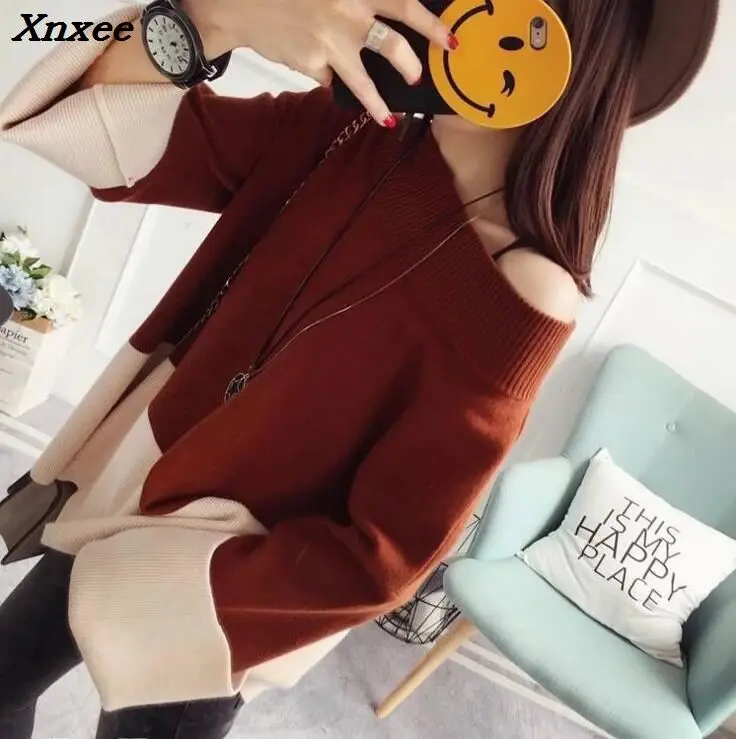 2018 Winter women's blouse New Fashion autumn women sweater plus size women slim pullover sweater women long-sleeve sweater