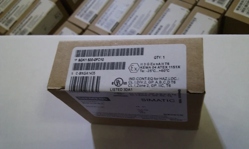 6GK1 500-0FC10 6GK1500-0FC10 6GK15000FC10 соединитель PROFIBUS Новый и оригинальный сделано в Германии