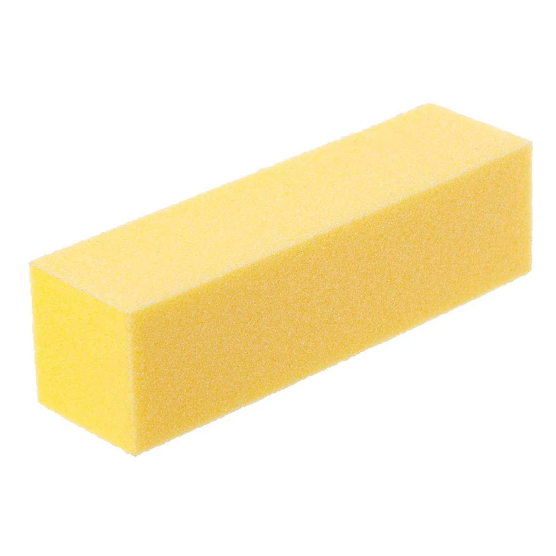 Nail Sponge Sanding Block Nail Polish Nail Art Durable Undamaged Nails Unisex New Nail file Dropshipping TSLM1 - Цвет: 04 Yellow