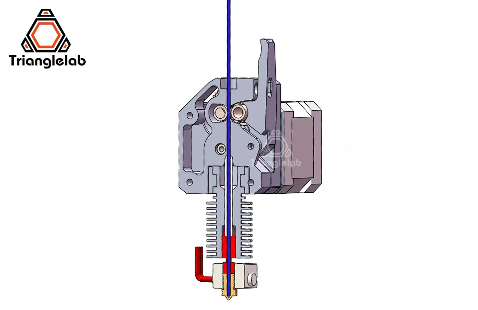 Trianglelab MK8 Боуден экструдера BMG экструдер + V6 HOTEND Dual Drive экструдер для 3d принтер высокая производительность для I3 3D принтера