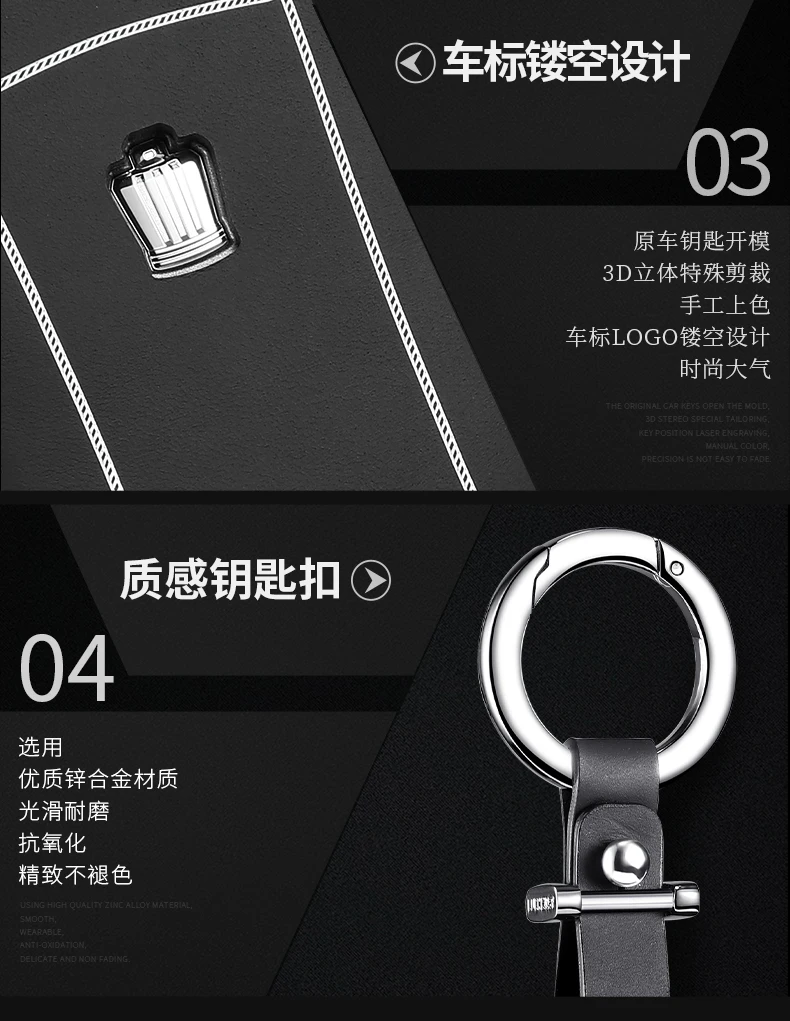 Luckesy кожа ключ Обложка для Toyota crown 2012 2014 2016 2017 ключеник Автомобильный Держатель Новый Лидер продаж key2y