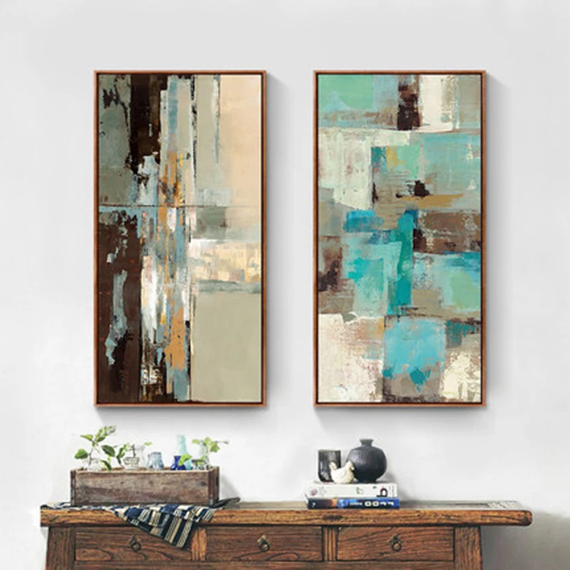 Oil Painting Abstract Original Colour Hand painted Canvas Paintings Modern Wall Art Picture Home Decoration | Дом и сад