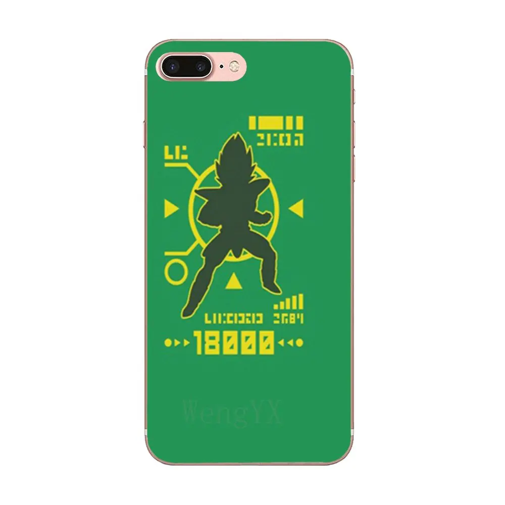 Мягкий чехол для мобильного телефона Huawei P7 P8 P9 P10 P20 P30 Lite Mini Plus Pro 2017 2018 2019 Dbz Saiyan Power