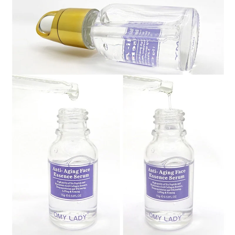 Сыворотка для лица Уход за кожей против-против старения-морщины essence Hyaluronic acid глубокий уход за лицом увлажняющая натуральная долговечная