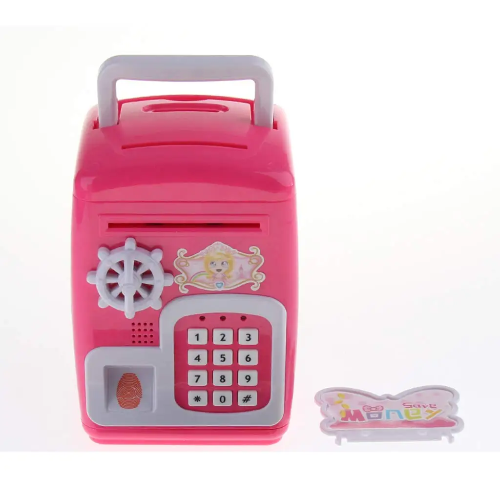 Электрический мини-симулятор ATM машина копилка ролевые игры Ролевые Игры развивающие игрушки подарок на день рождения для детей