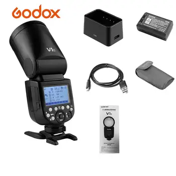 

Godox V1F Professional Speedlite Camera Flash Speed Light Round Wireless 2.4G for Fuji Fujifilm X-Pro2 Camera for Wedding Studio