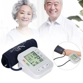 

Electronic LCD Digital Intelligent Automatic Pulse Scanning Oscillometric Method Arm Pulse Measurement Blood Pressure Monitor
