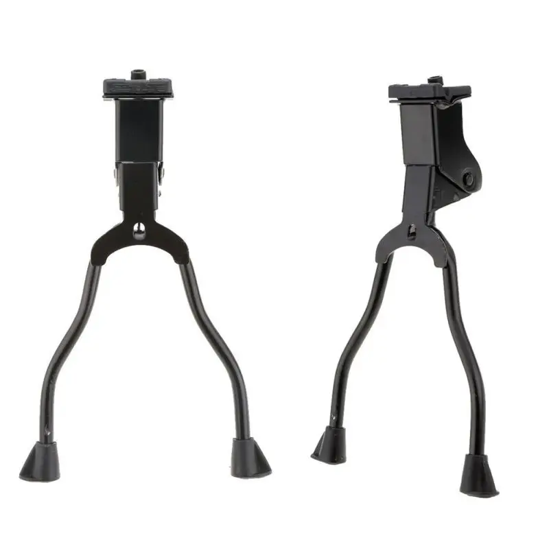Велосипед стабильный Утюг двойной нога крепление Стенд велосипед Kickstand начало Подставка для 26 дюймов дорога горный велосипед Задний стояночный тормоз стойки