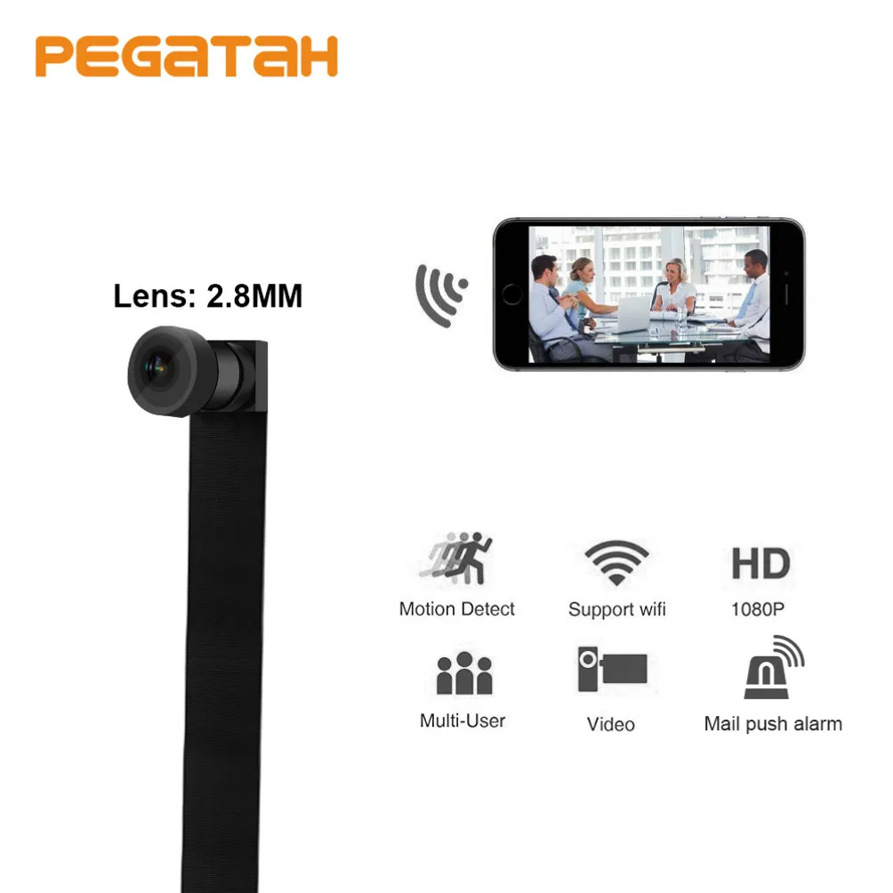 

1080P HD Mini Camera WIFI Infrared Night Vision Remote Monitoring Support TF Card MAX 128G IP Camera With battery