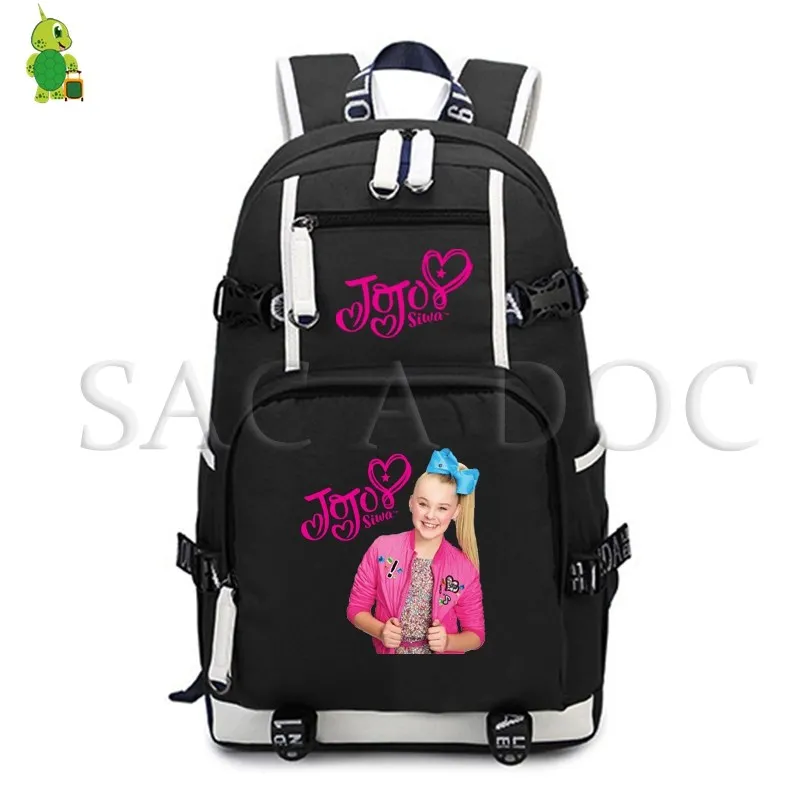 Повседневный Рюкзак JoJo Siwa для девочек подростков модные школьные ранцы ноутбука