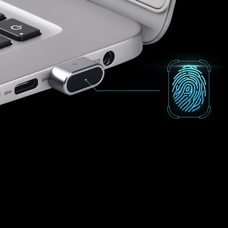  Lector de huellas dactilares Usb portátil Identificación de huellas dactilares Windows Hello multif
