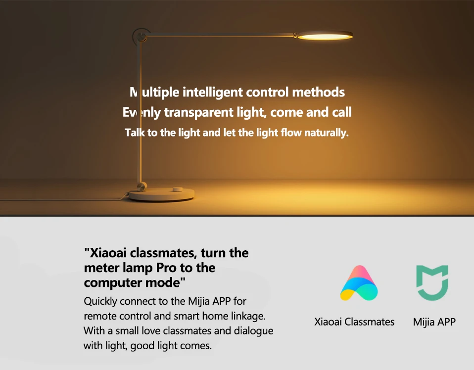 Xiaomi Mijia LED table Lamp Pro Smart Eye Protection Reading Light (6)