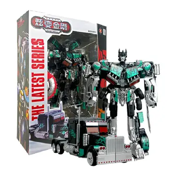 

Dark Deformation Robert Truck Model ABS Voiceable Toy Action Figures Transformation With Weapons Toys For Kids Children Gift
