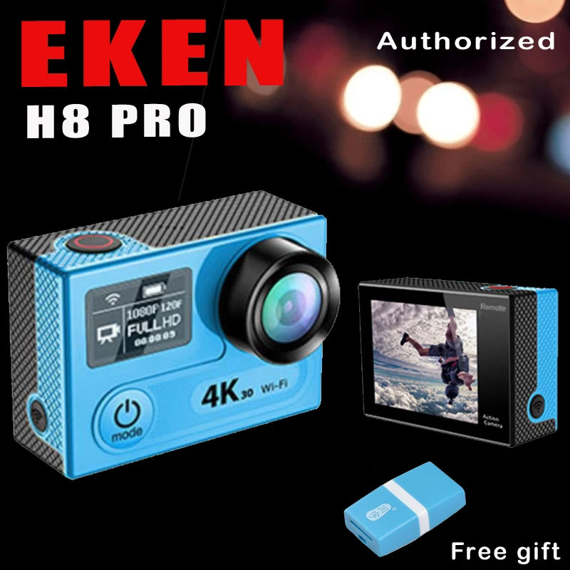 Buy Cheap Action Camera EKEN H8 PRO Remote Control Ultra HD 4K Ambarella A12 WiFi 170 Helmet action Cam go waterproof pro Sport camera