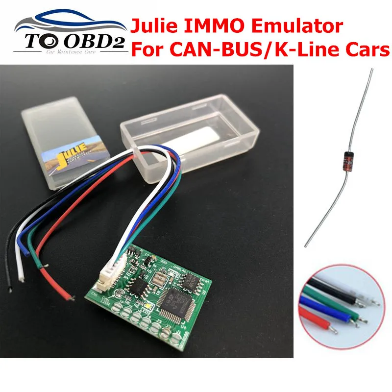 

Universal Car Emulator Julie IMMO Programmer Tacho Programs For Seat Occupancy Sensor Programs For Benz For BMW For VW