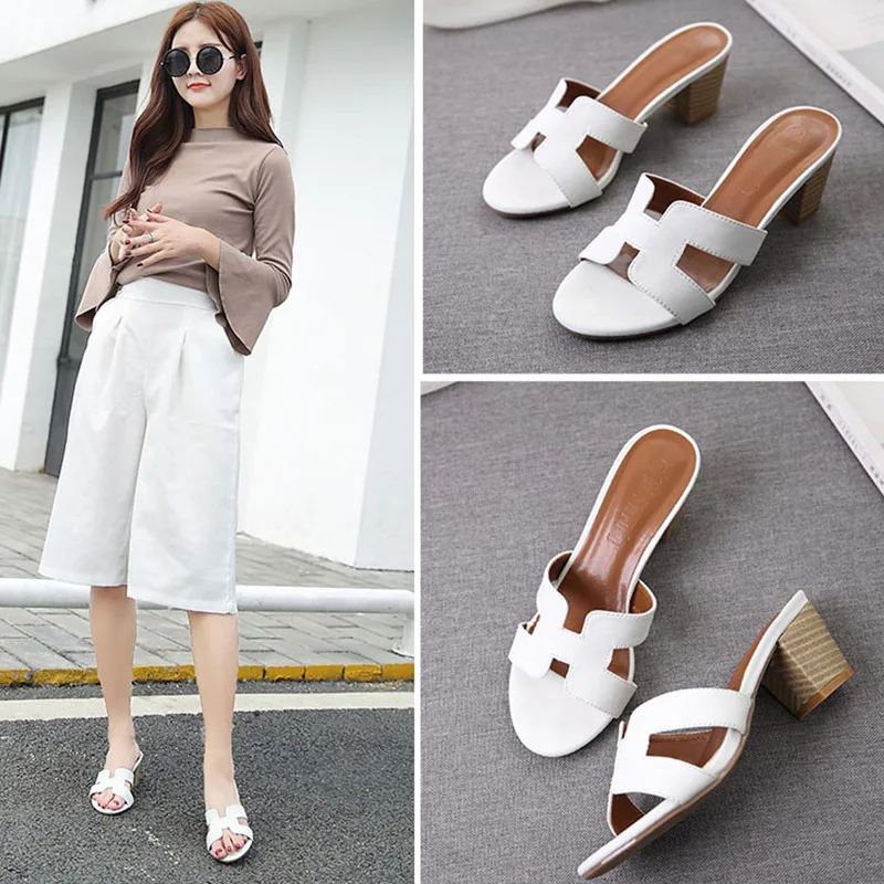 

Lady Flat Sandals Brand Quality Female White Shoes Women Summer Gladiator Sandals Shoes Flip Flops Ladies Footwear Size 35-41