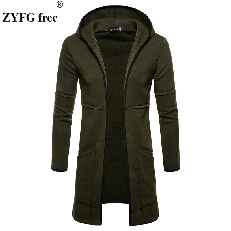 

2018 Men Casual Hooded Hoodie men's Autumn solid Long Sleeve Tops Brand Blouse Jacket Coat slim fit Hoodies Sweatshirts Moletom