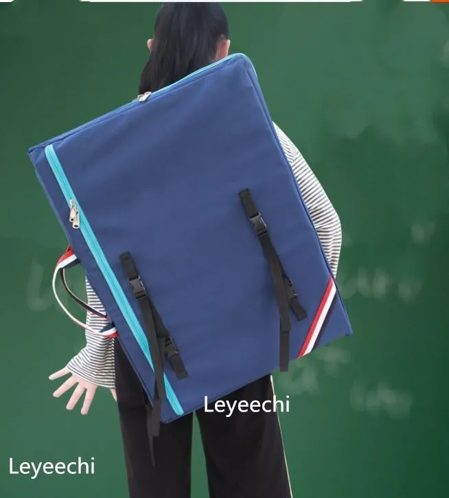 

3color 45*62cm Portable Foldable 4K Multifunction Oxford Sketchpad Bag Drawing Sketch Board Case Backpack Bag Travel Art Set