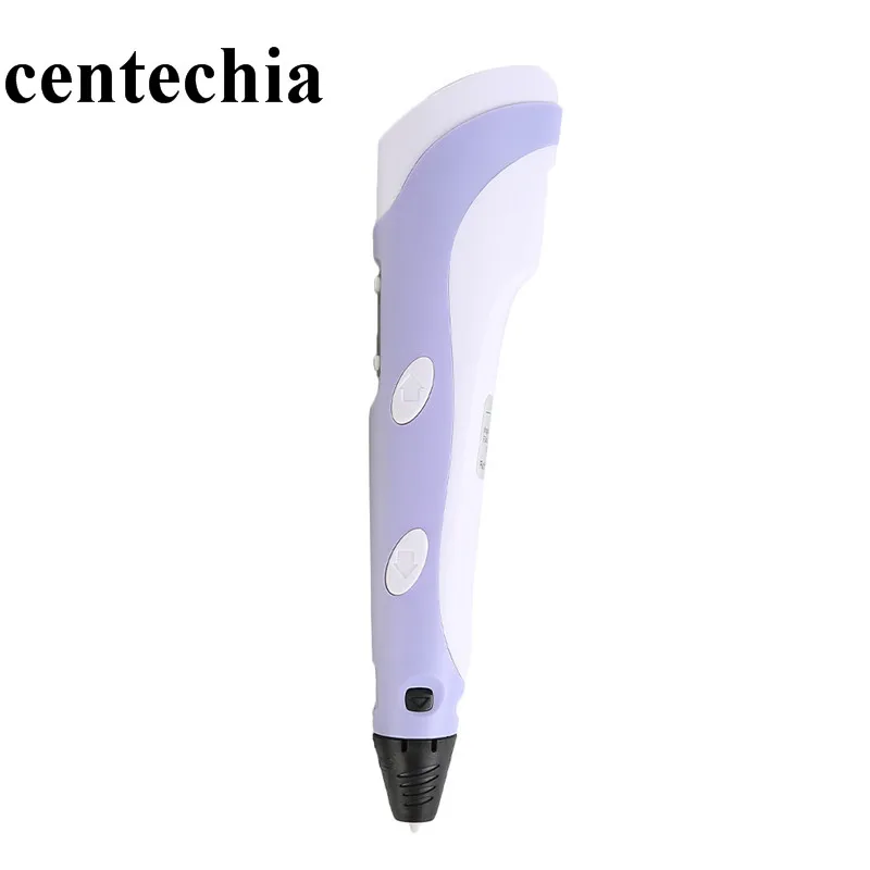 Centechia 3D ручка 2-го поколения светодиодный дисплей DIY 3d принтер ручка с 3 цветов филаментное искусство 3d ручки для детей Инструменты для рисования