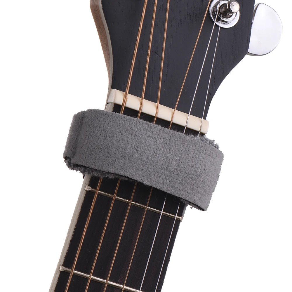 Guitar Fret Strings Mute Dampeners Strap Muter Wraps for Acoustic Guitars Bass Ukulele String Instruments Guitar Accessories