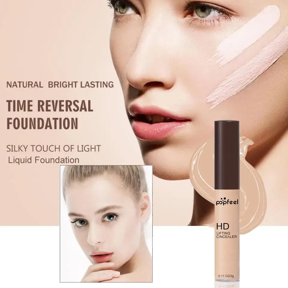 DSstyles Eye Concealer Face Makeup Brightening Whitening Foundation Primer Concealer Make Up Base Liquid Foundation Cosmetics