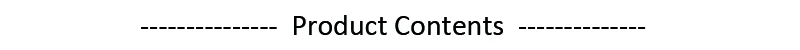 Package content