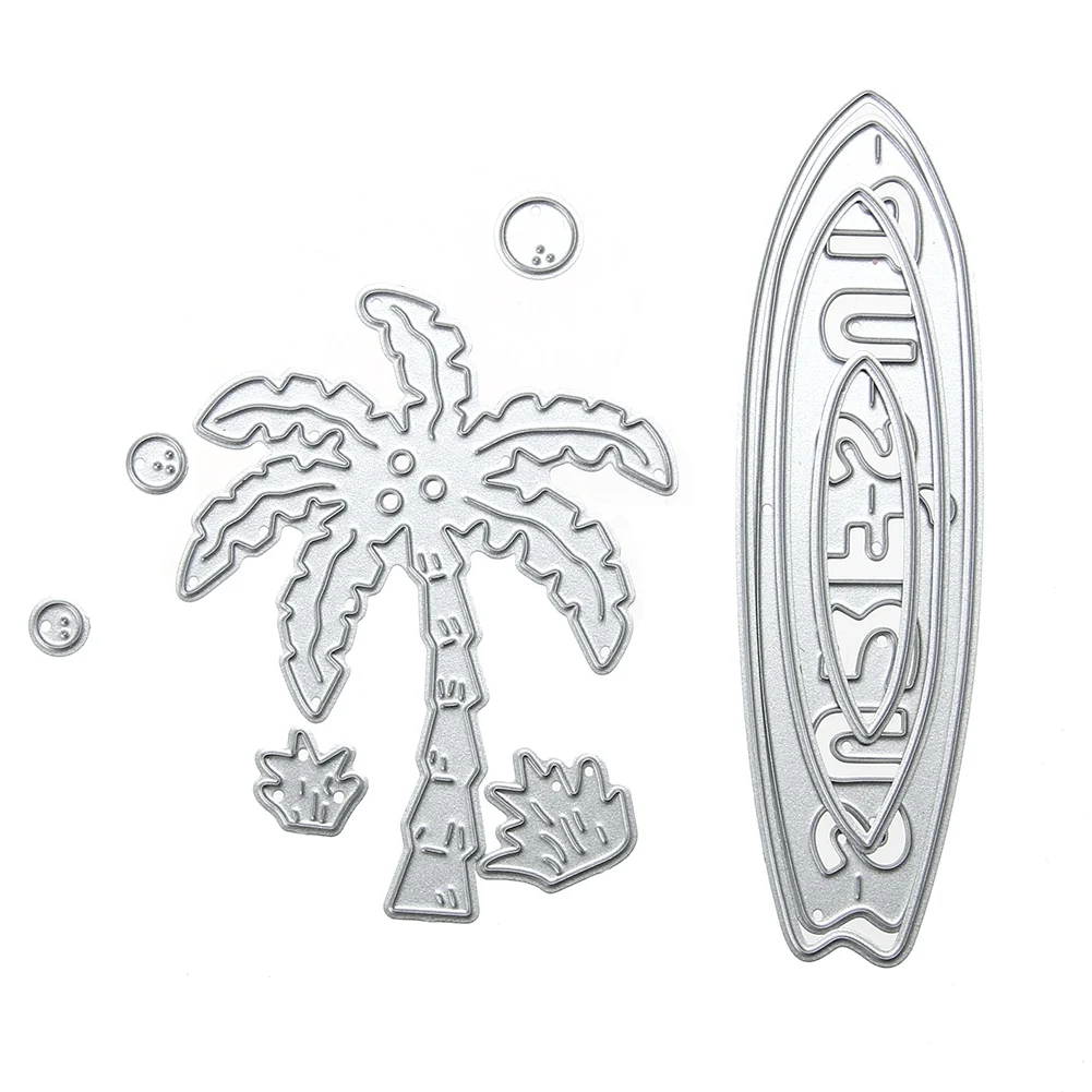 

Vacation Background Stencils Metal Cutting Die for DIY Scrapbooking Album Decorative Embossing Paper Cards