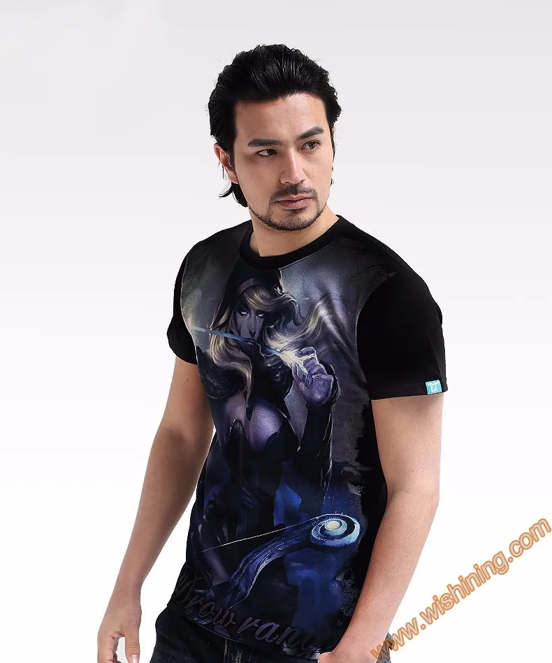 DOTA 2 Drow Ranger t shirt Tee8101 (2)