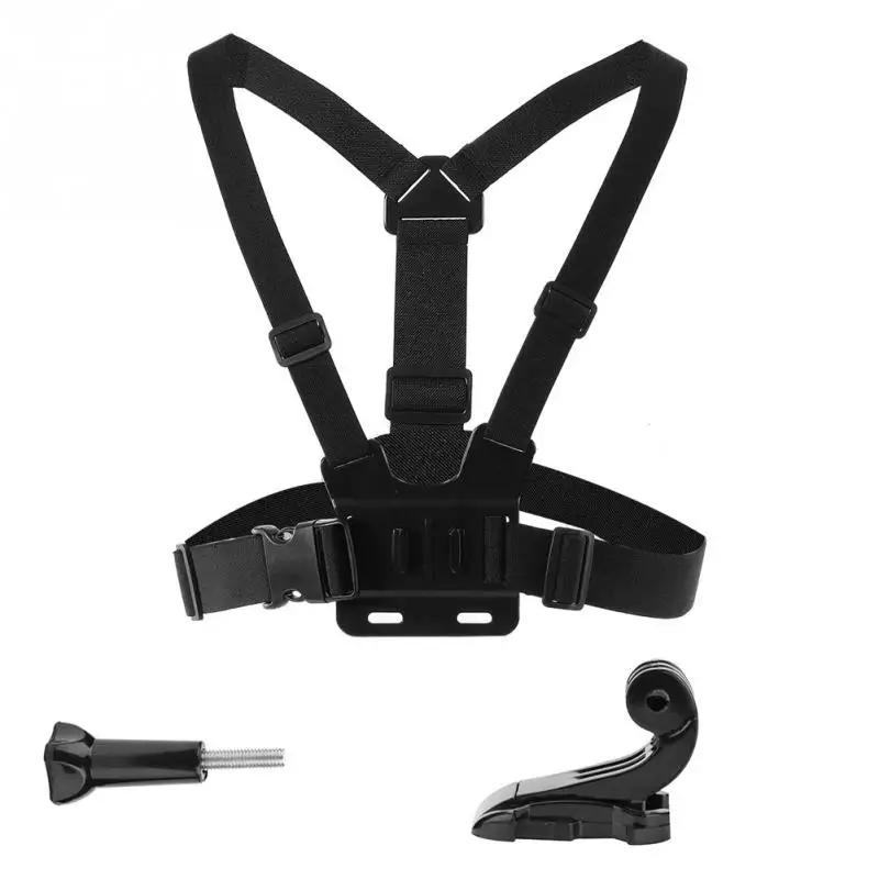 Adjustable Shoulder Chest Strap Harness Mount Adapter for Gopro Action