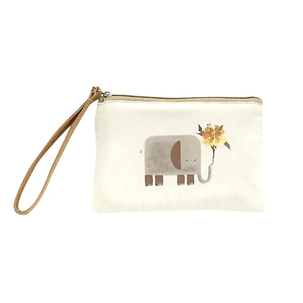 

Women Cartoon Mini Bag Cute Canvas Coin Box Card Holder Bag Key Bag Small Wallet for Coins Zipper Pouch Coin Purse #BL5