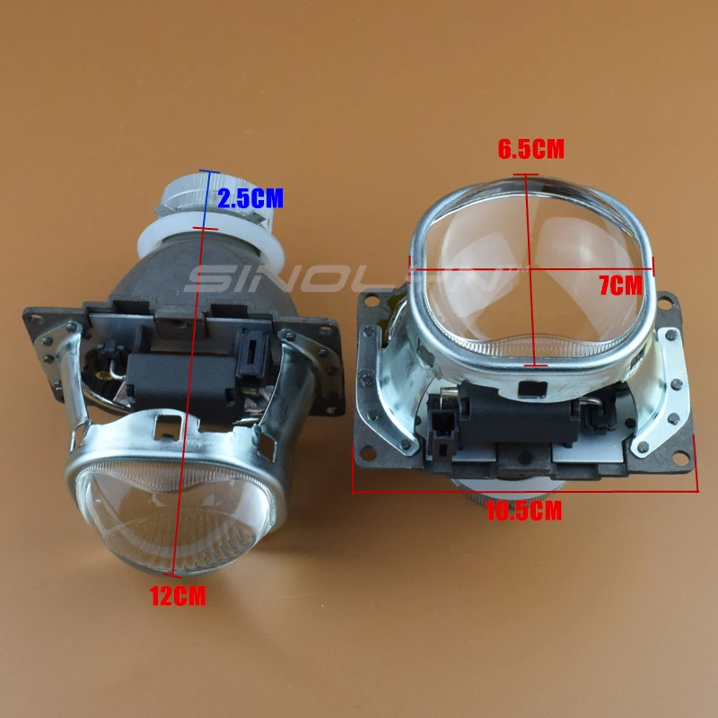 Головной светильник sinolon, линзы, проектор, Би-ксеноновые линзы H4, автомобильные линзы 3,0 квадратных Q5, ксеноновая лампа HID D2S D2H, светильник, аксессуары для настройки