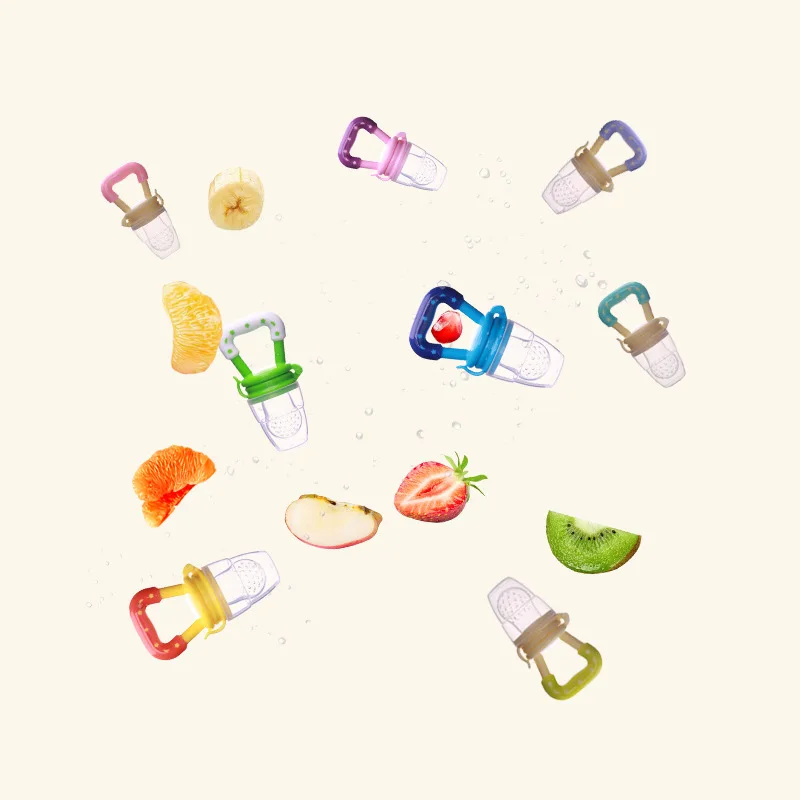 Silicone Baby Pacifier Infant Soother Toddler Kids Feeder For Fruits Food Nibbler Feeding | Мать и