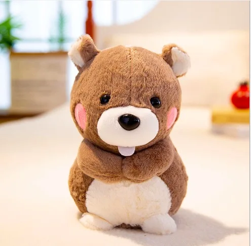 

WYZHY New cute hamster boutique plush toy doll pillow sofa decoration to send friends children birthday gift 20CM