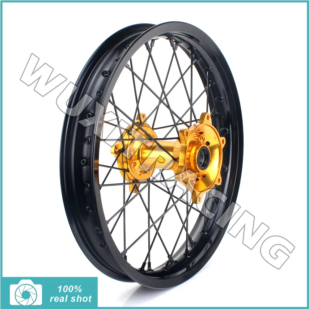 19" Motocross Supermoto MX Complete Rear Wheel Rim Hub for SUZUKI RMZ